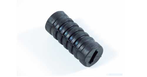 Fußschalthebelgummi in schwarz