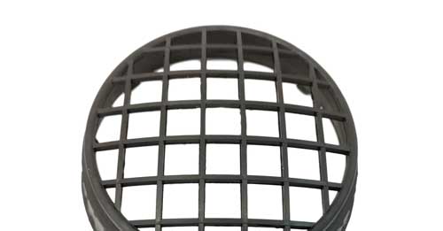 Scheinwerfergitter in schwarz