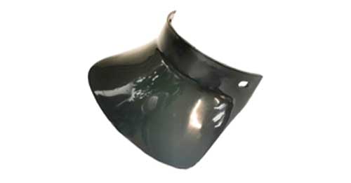 Schmutzfänger in schwarz (Spritzschutz am Schutzblech)