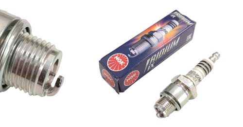 Zündkerze Iridium BR7HIX - Immun gegen Verrußung